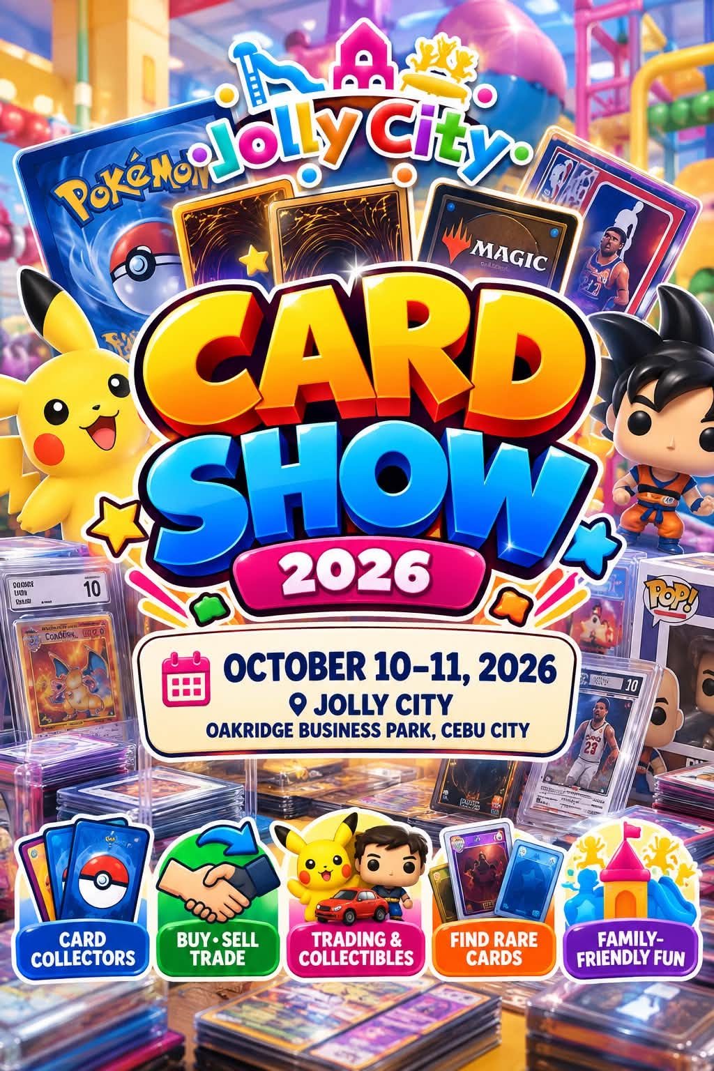 🎴 JOLLY CITY CARD SHOW