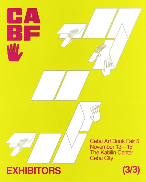 Excited to present to you our final third of 90+ exhibitors for the fifth edition of CABF✋