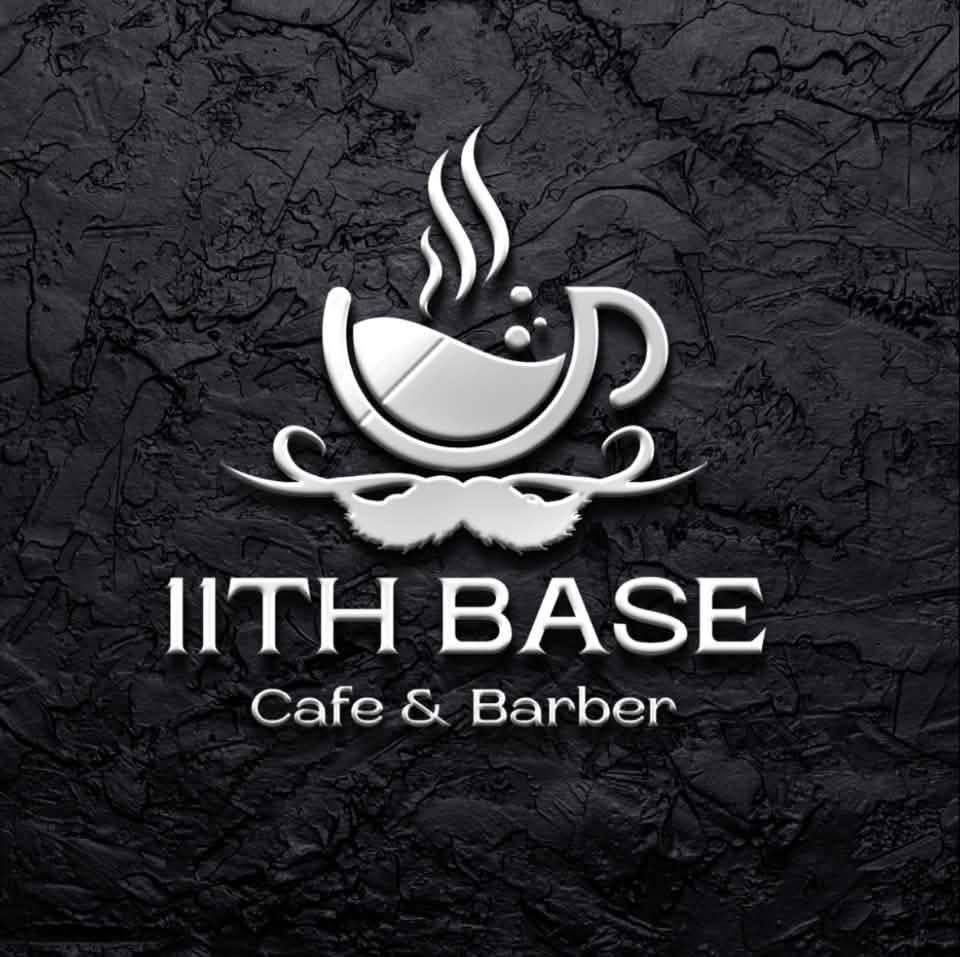 11TH BASE Café & Barber logo