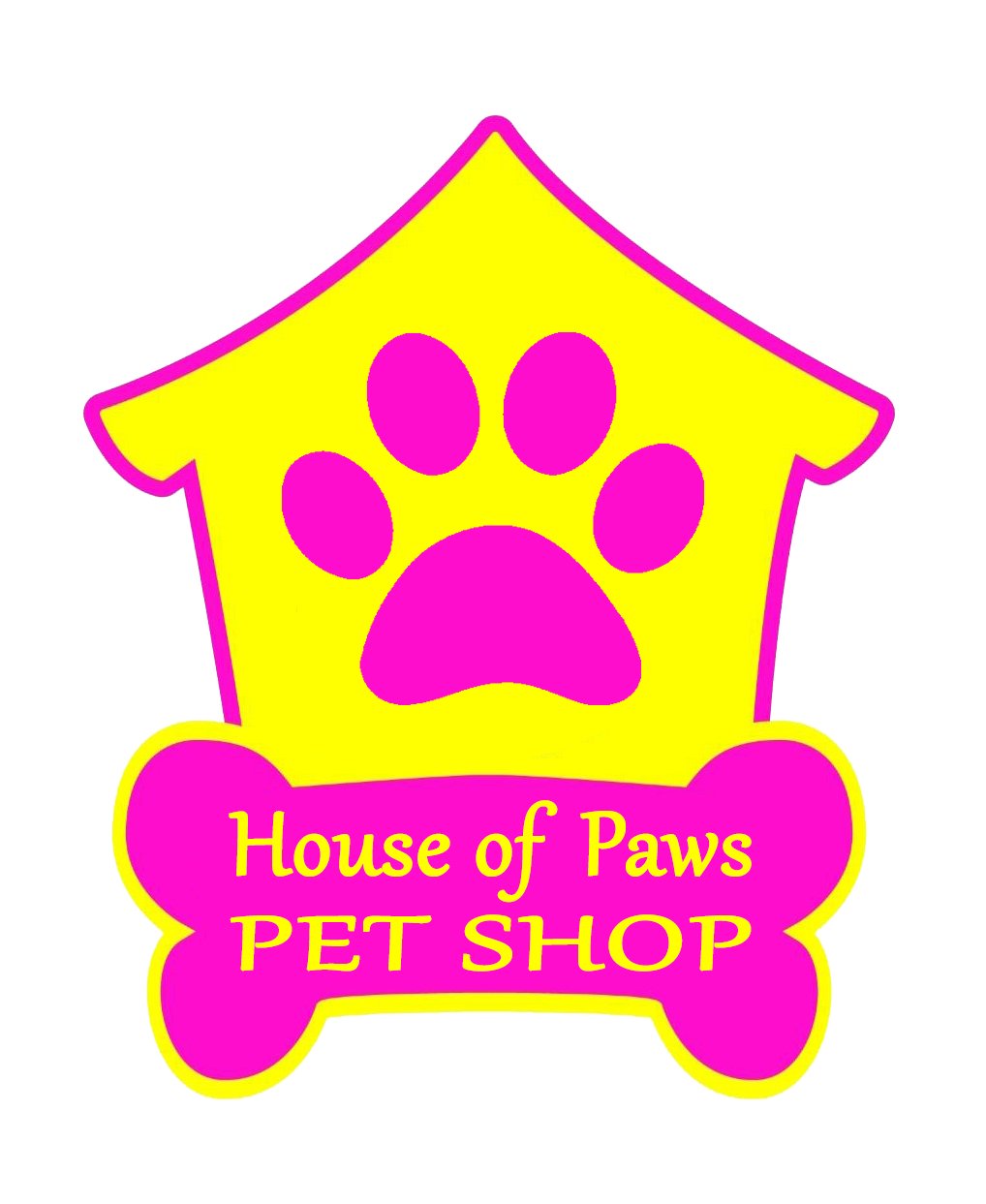 House of Paws Pet Shop logo