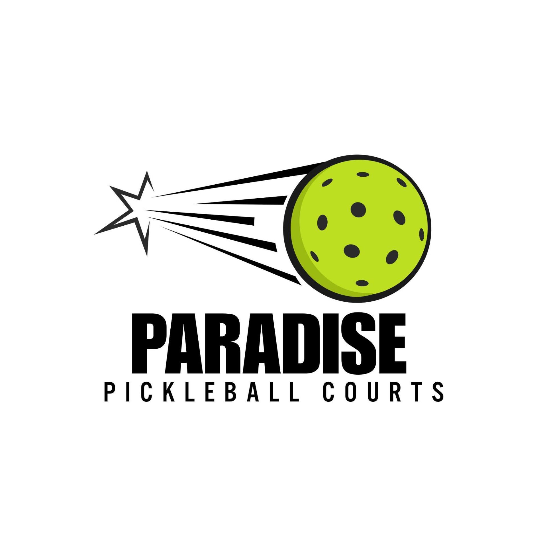 Paradise Pickleball Courts logo