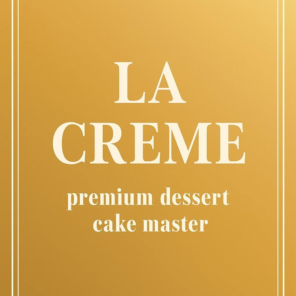 La Crème - Premium Dessert Cake Master logo
