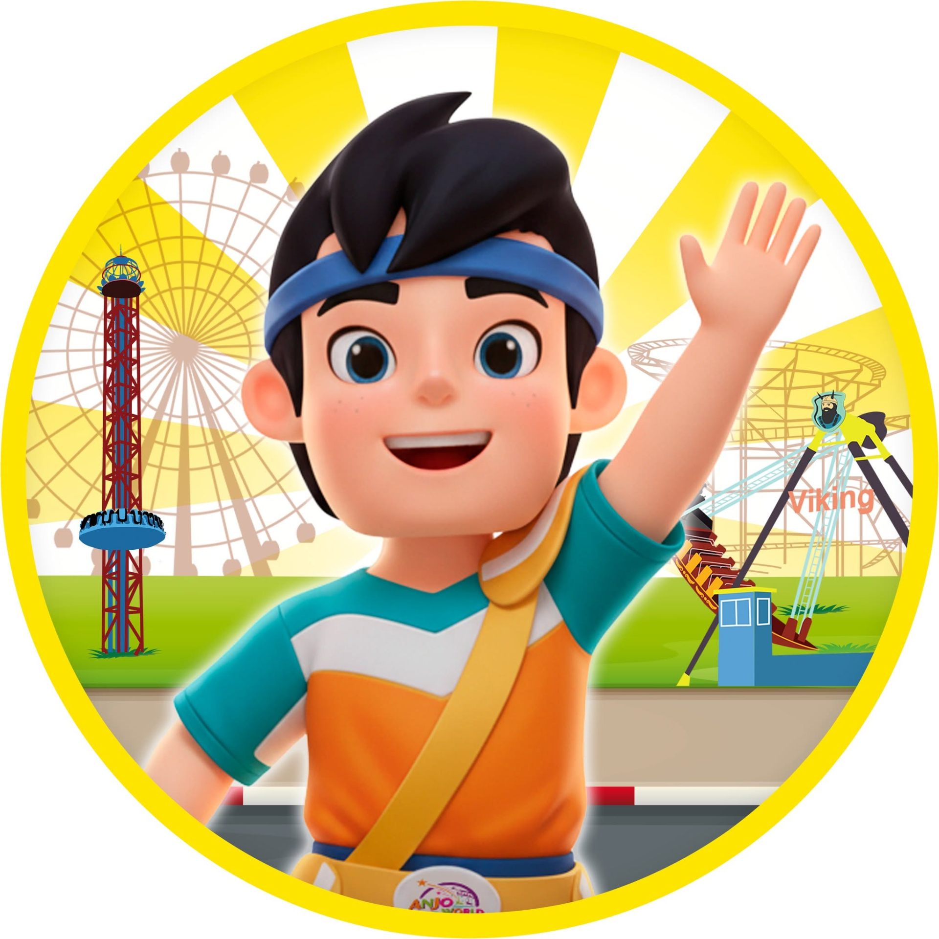 Anjo World Theme Park logo