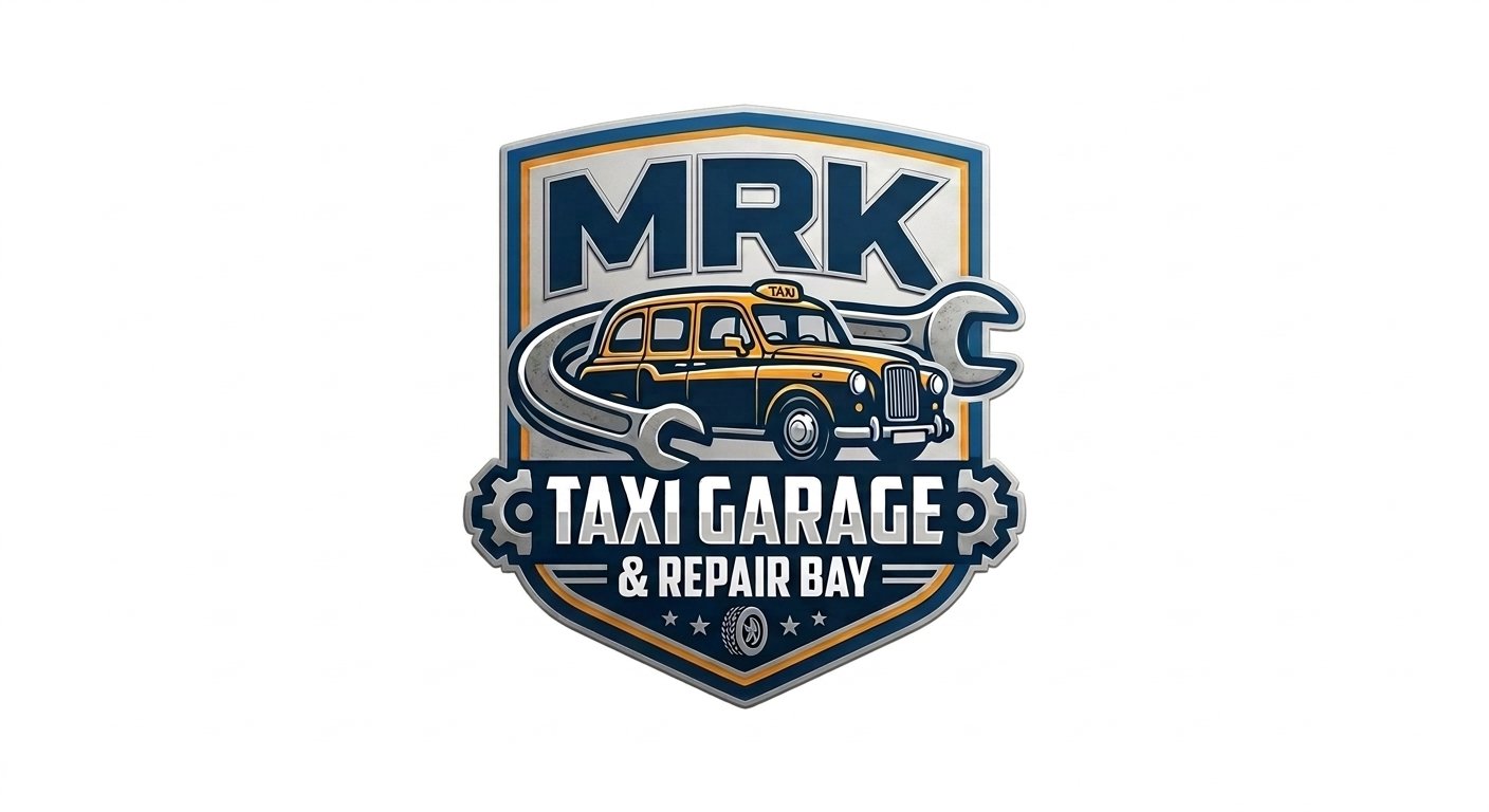 MRK Taxi Garage and Repair Bay logo