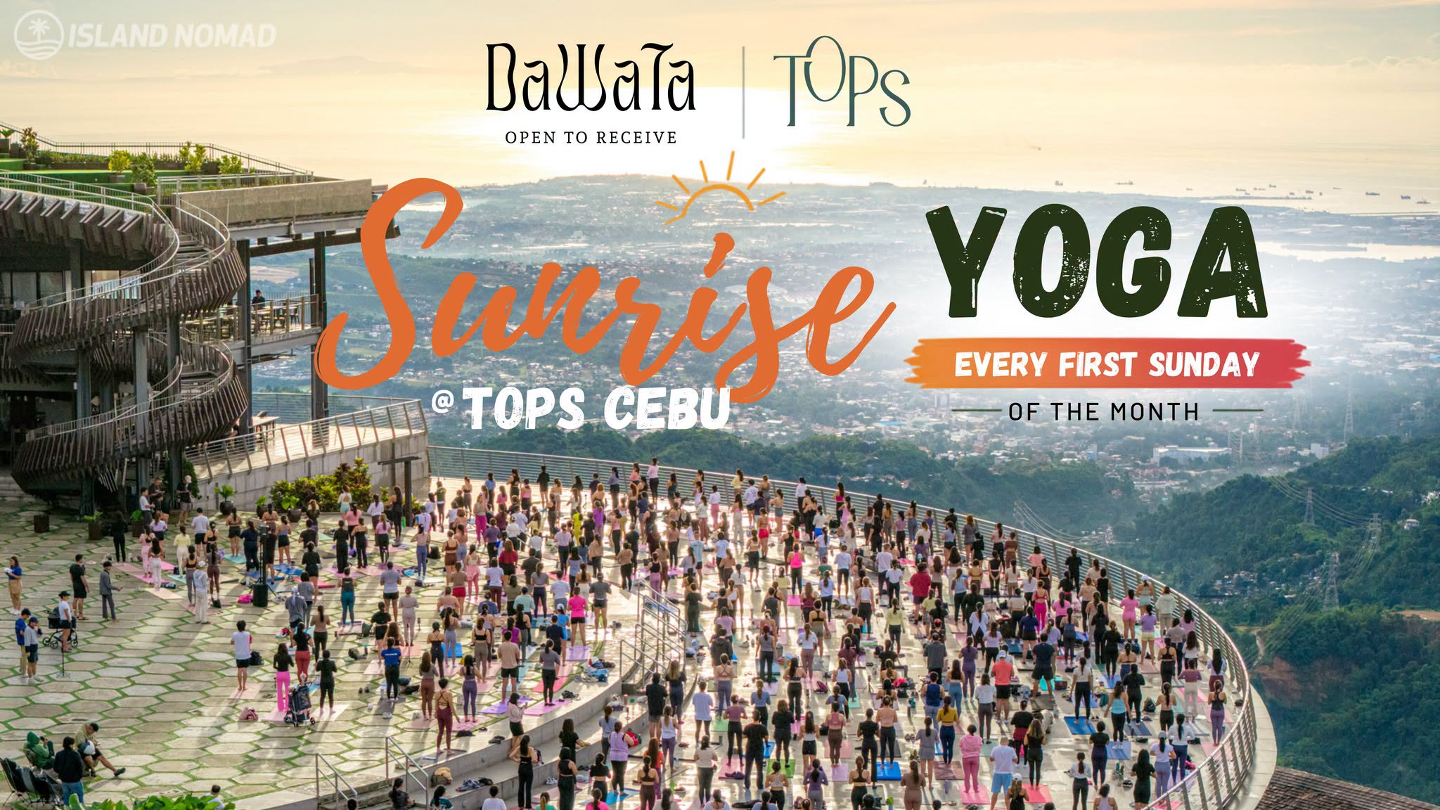 DAWATA SUNRISE YOGA AT TOPS CEBU